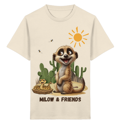 Milow Kids Organic Shirt, das freche Motiv von Kunst & Klamotte
