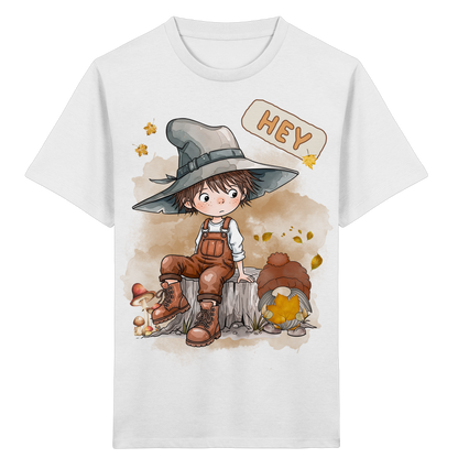 Herbstliches Kinder T-Shirt für Jungen und Mädchen – trendige Mode für Schule und Freizeit