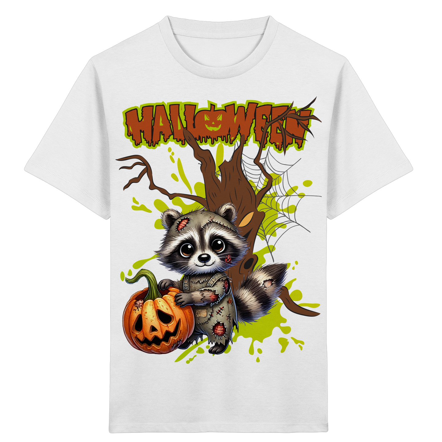 Halloween Kinder T-Shirt für Jungen und Mädchen – trendiges Outfit für Party, Schule und Freizeit