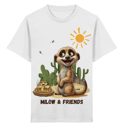 Milow Kids Organic Shirt, das freche Motiv von Kunst & Klamotte