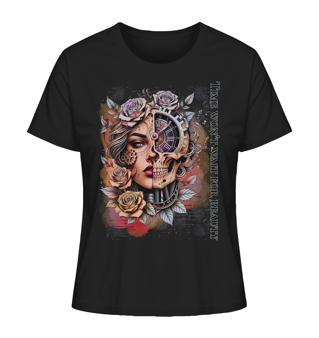 T-Shirt für Damen mit kunstvollem Print | Modernes Design für Alltag & Streetstyle