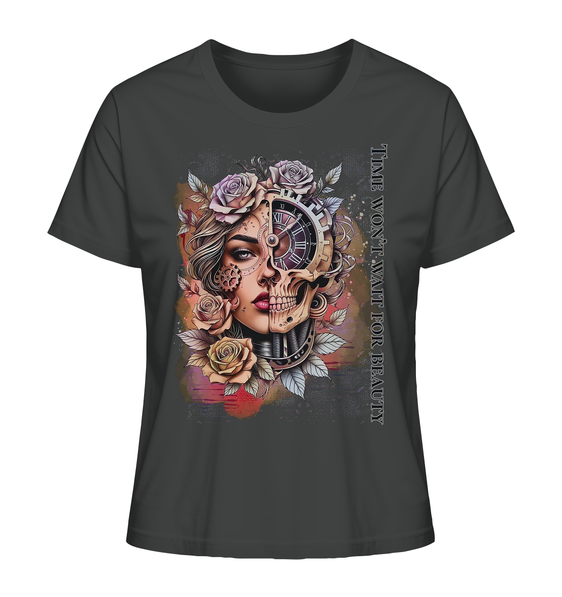 T-Shirt für Damen mit kunstvollem Print | Modernes Design für Alltag & Streetstyle