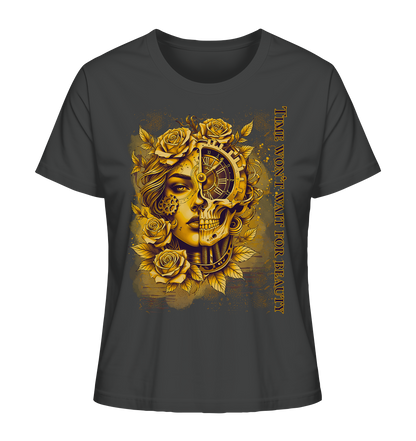 Ladies Organic Shirt mit kunstvollem Print |  Modernes Design für Alltag & Streetstyle