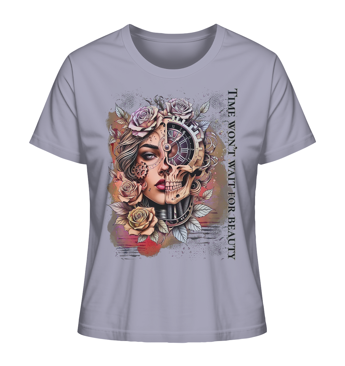 T-Shirt für Damen mit kunstvollem Print | Modernes Design für Alltag & Streetstyle