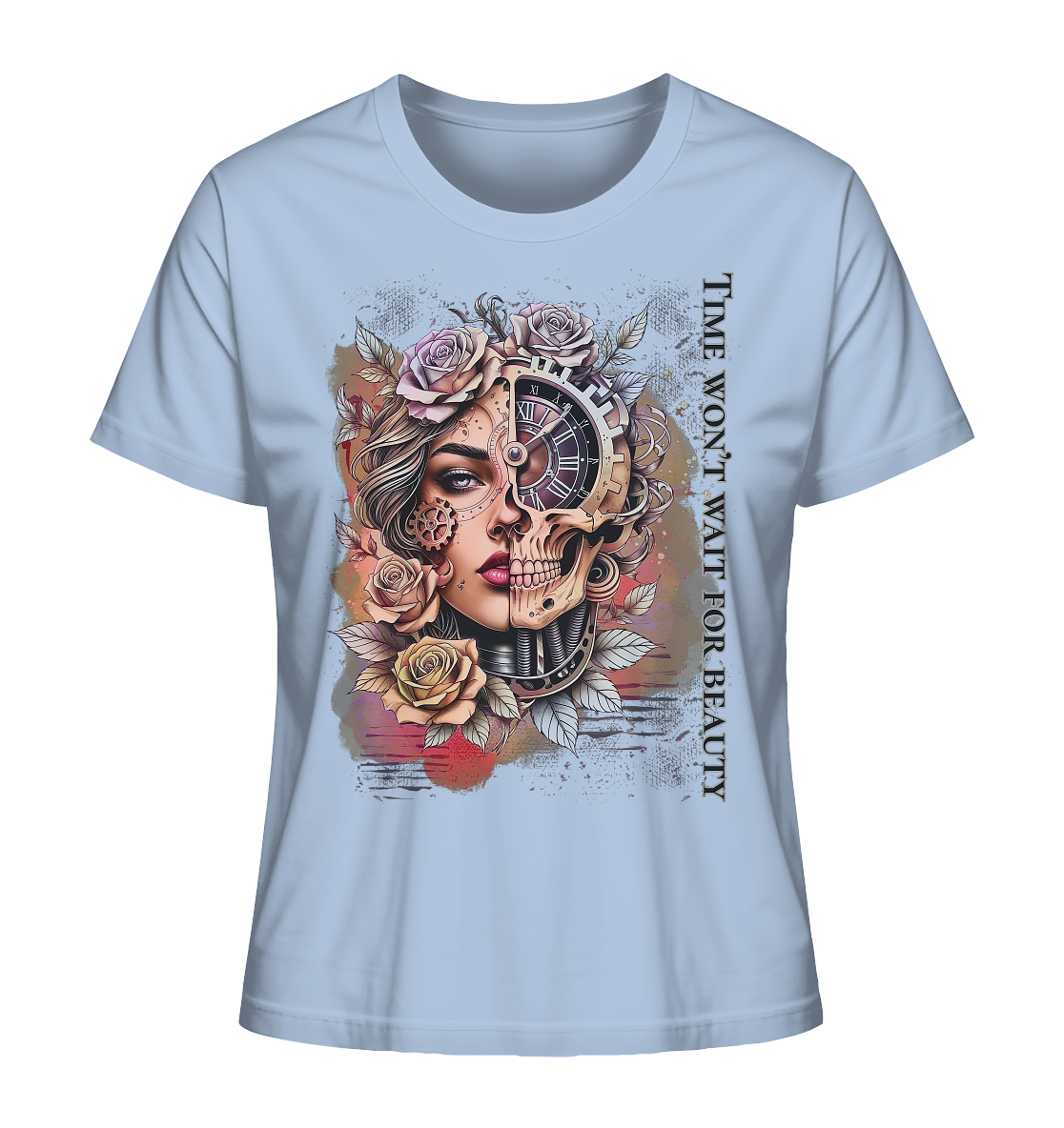 T-Shirt für Damen mit kunstvollem Print | Modernes Design für Alltag & Streetstyle