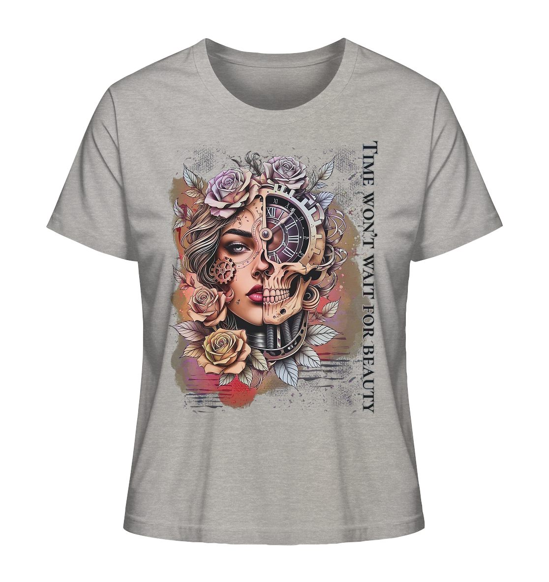 T-Shirt für Damen mit kunstvollem Print | Modernes Design für Alltag & Streetstyle