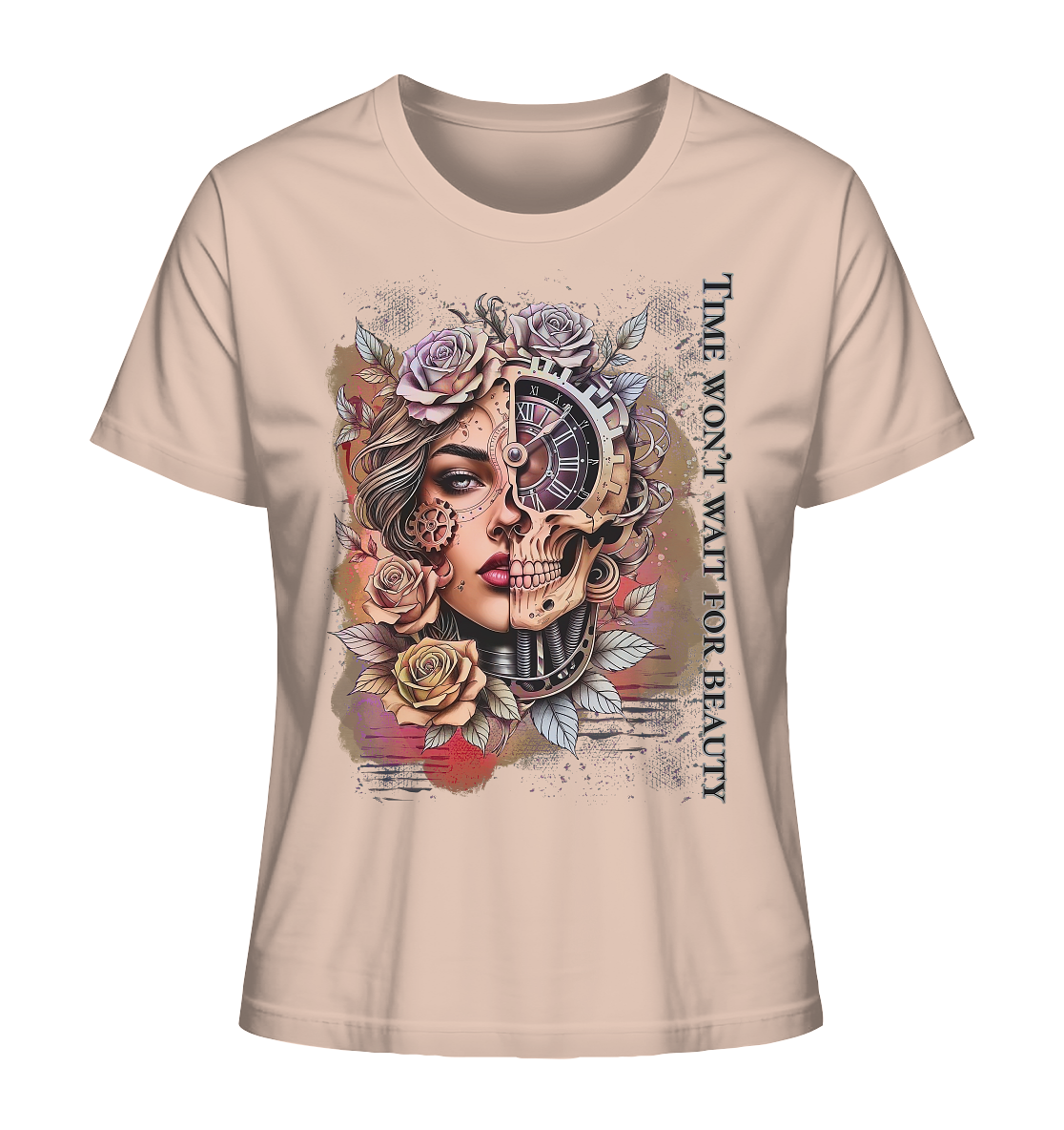 T-Shirt für Damen mit kunstvollem Print | Modernes Design für Alltag & Streetstyle
