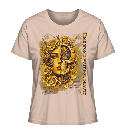 Ladies Organic Shirt mit kunstvollem Print |  Modernes Design für Alltag & Streetstyle