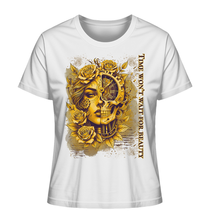 Ladies Organic Shirt mit kunstvollem Print |  Modernes Design für Alltag & Streetstyle