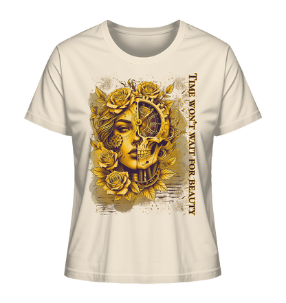 Ladies Organic Shirt mit kunstvollem Print |  Modernes Design für Alltag & Streetstyle