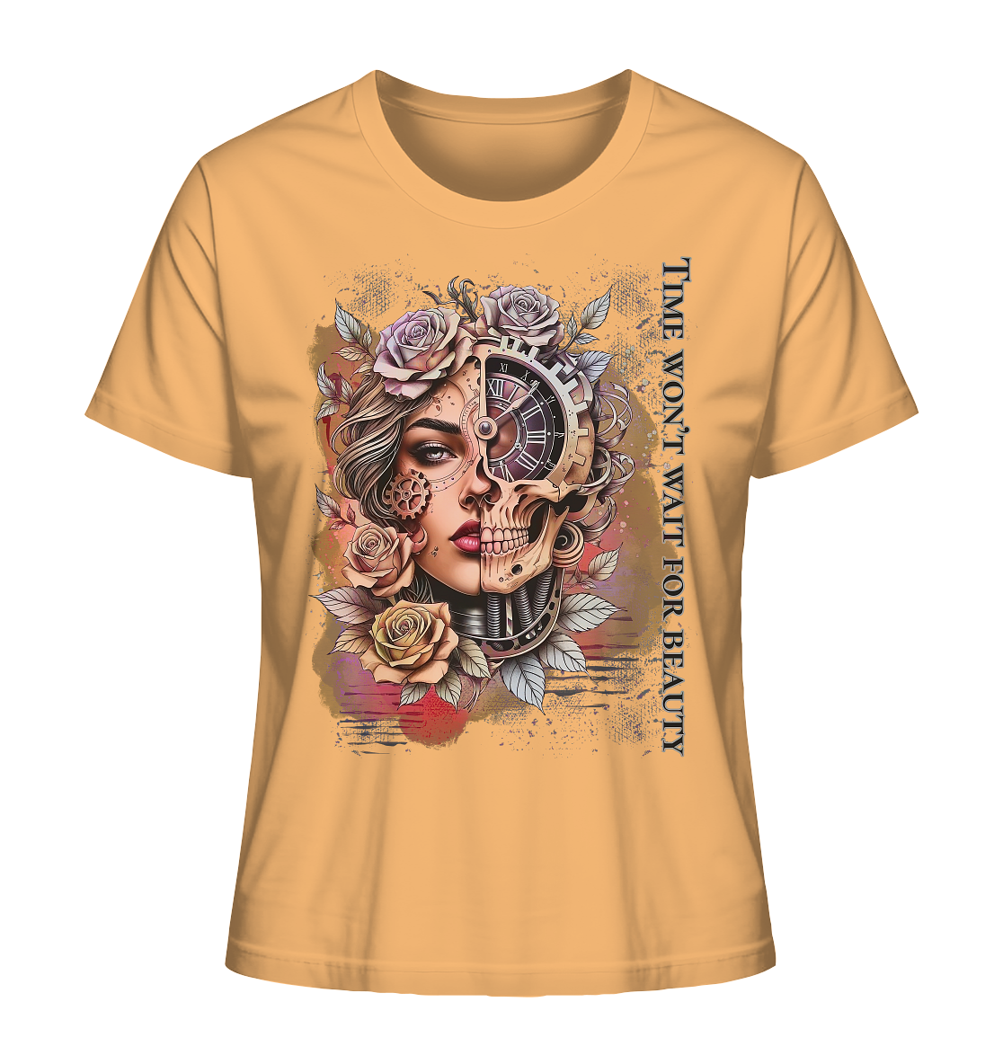 T-Shirt für Damen mit kunstvollem Print | Modernes Design für Alltag & Streetstyle
