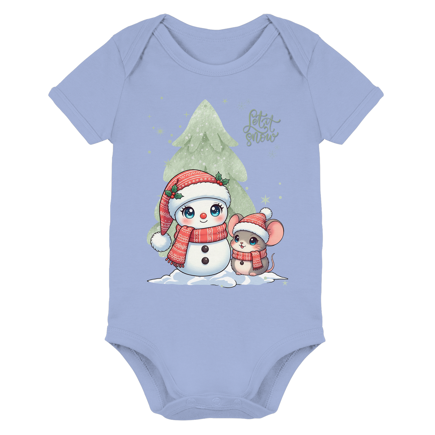 Winter Organic Baby Bodysuit
