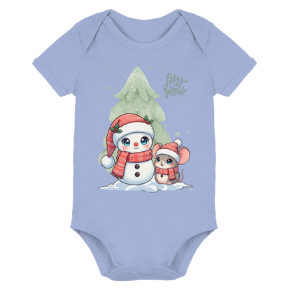 Winter Organic Baby Bodysuit