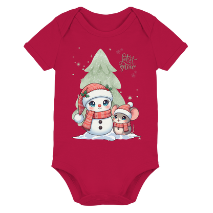 Winter Organic Baby Bodysuit