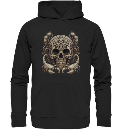 Hoodie „Inkanation  Schädelkunst - Organic Basic Hoodie