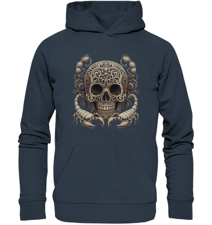 Hoodie „Inkanation  Schädelkunst - Organic Basic Hoodie