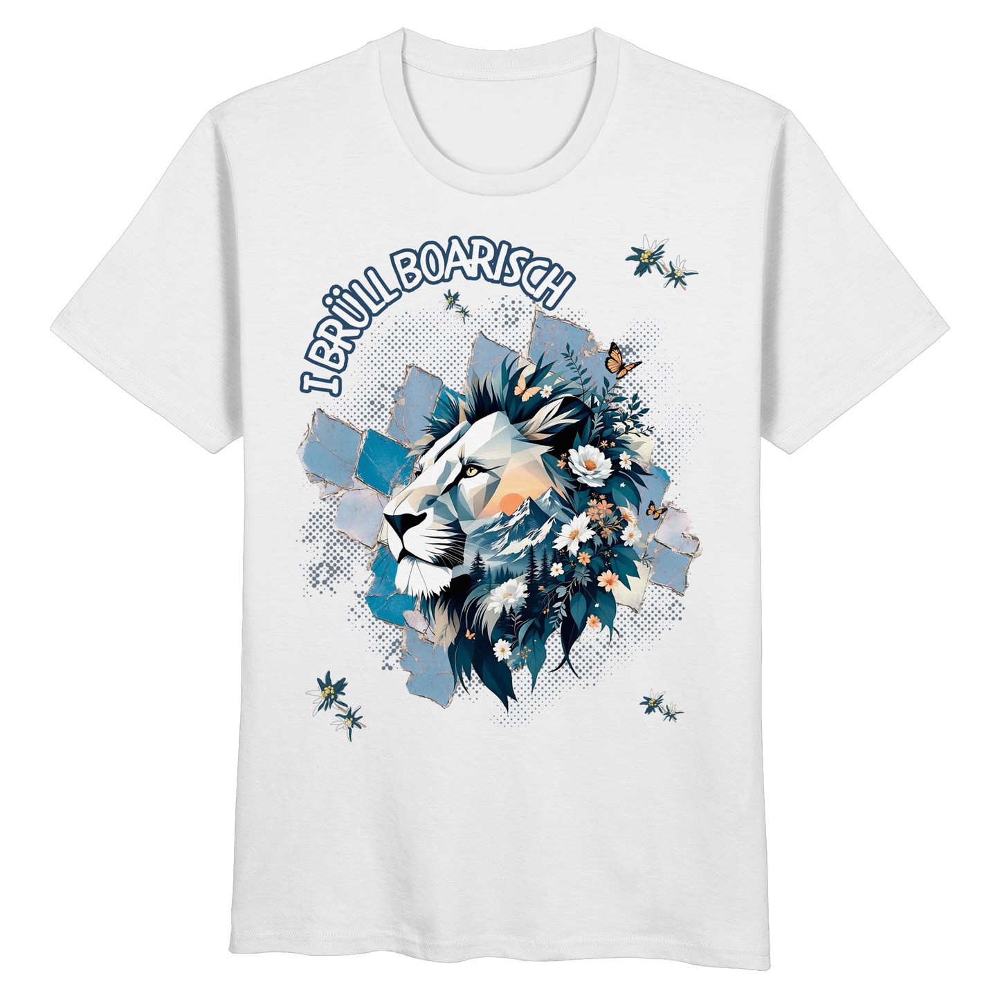 Dialekt-Shirt für Damen und Herren| Regular Fit Streetwear