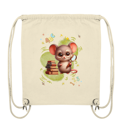 Praktischer Turnbeutel für Kinder mit Lernmotiv