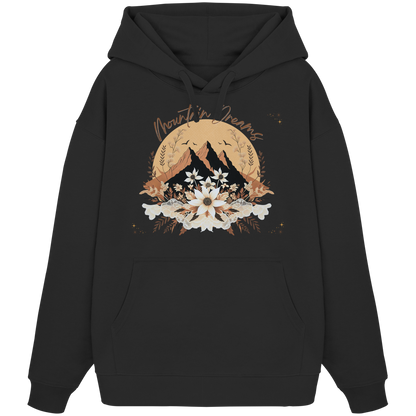 Mountain Dreams Hoodie – Alpen Style Streetwear für Outdoor, Freizeit und Bergliebhaber