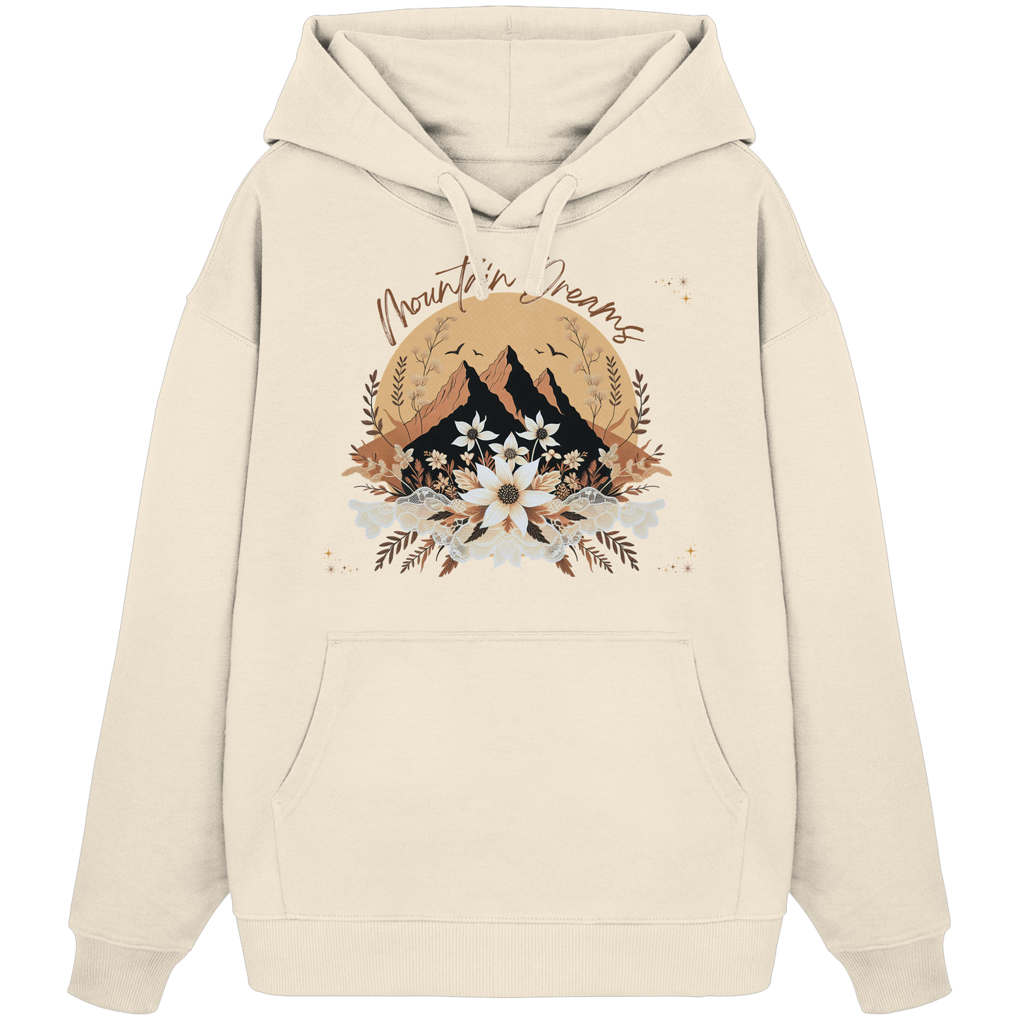 Mountain Dreams Hoodie – Alpen Style Streetwear für Outdoor, Freizeit und Bergliebhaber