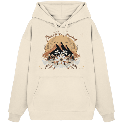 Mountain Dreams Hoodie – Alpen Style Streetwear für Outdoor, Freizeit und Bergliebhaber
