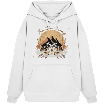 Mountain Dreams Hoodie – Alpen Style Streetwear für Outdoor, Freizeit und Bergliebhaber