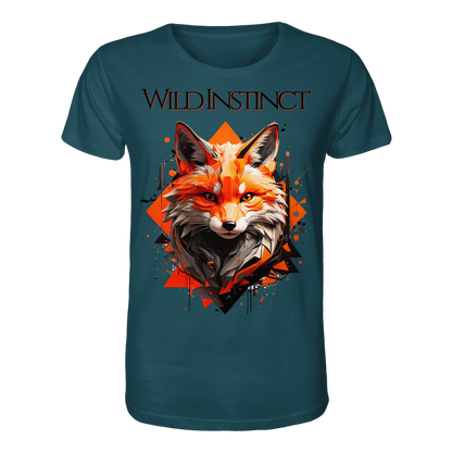 Organic Shirt Wild Instinct – Herbst T-Shirt aus Bio-Baumwolle mit Direktdruck für Damen und Herren