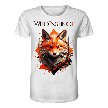 Organic Shirt Wild Instinct – Herbst T-Shirt aus Bio-Baumwolle mit Direktdruck für Damen und Herren