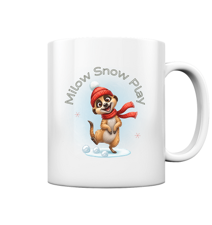 Milow Snow Play – Kinder-Tasse mit liebevollem Wintermotiv