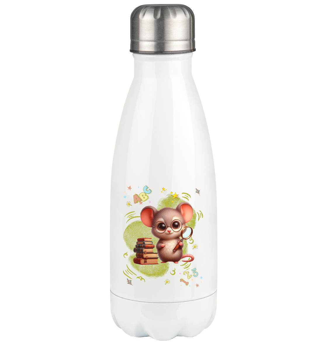 Wiederverwendbare Thermoflasche 350ml für Schule, Kita & Ausflüge