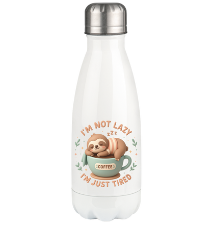 Müde nicht faul Edelstahl Thermoflasche 350ml