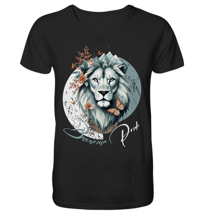 Bavarian Power -  Trendiges V-Neck Shirt, Lifestyle Fashion für Freizeit und Alltag