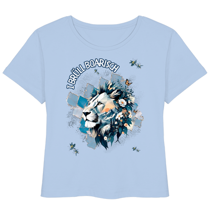 Bayern Dialekt  Womens Organic Lightweight T-Shirt – Boarisch Spruch für Wiesn, Volksfeste & Freizeit | Regular Fit Streetwear