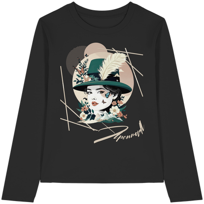 Damen Longsleeve Alpen Style – Moderne Trachtenmode für Wiesn, Volksfest und Freizeit