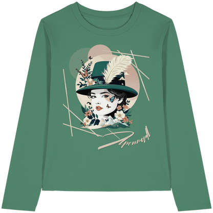 Damen Longsleeve Alpen Style – Moderne Trachtenmode für Wiesn, Volksfest und Freizeit