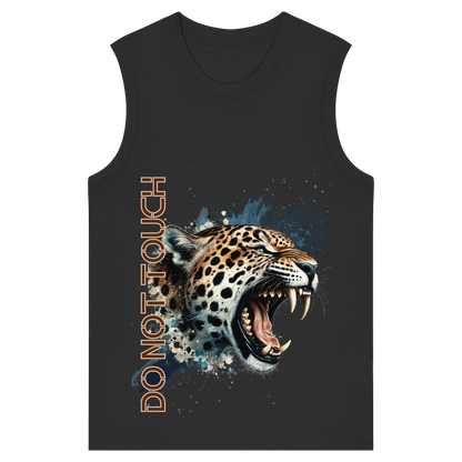 Tropical Leopard  Womens Organic Tank Top I Jungle Animal Print für Streetwear I Urban Boho Fashion & Wildlife Style