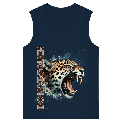 Tropical Leopard  Womens Organic Tank Top I Jungle Animal Print für Streetwear I Urban Boho Fashion & Wildlife Style