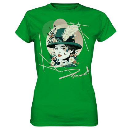 Alpen Style Damen Shirt  Moderne Trachtenmode für Wiesn, Volksfest und Freizeit