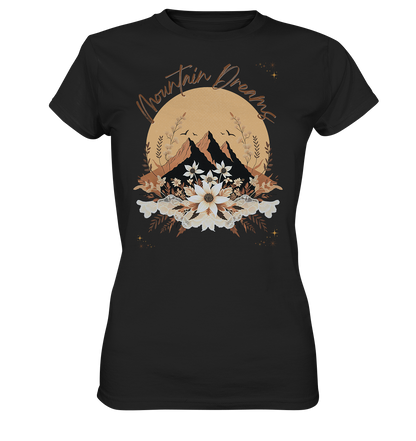 Mountain Dreams T-Shirt – Alpen Style Fashion für Outdoor, Freizeit und Bergliebhaber