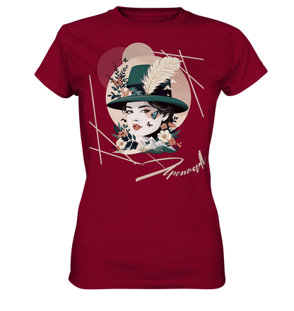 Alpen Style Damen Shirt  Moderne Trachtenmode für Wiesn, Volksfest und Freizeit