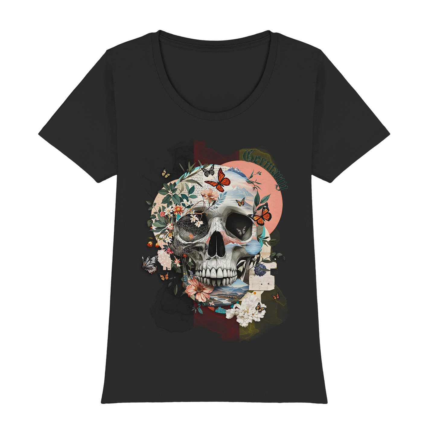 Heimat im Herzen Germany Womens Premium Classic T-Shirt