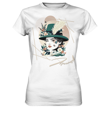 Alpen Style Damen Shirt  Moderne Trachtenmode für Wiesn, Volksfest und Freizeit