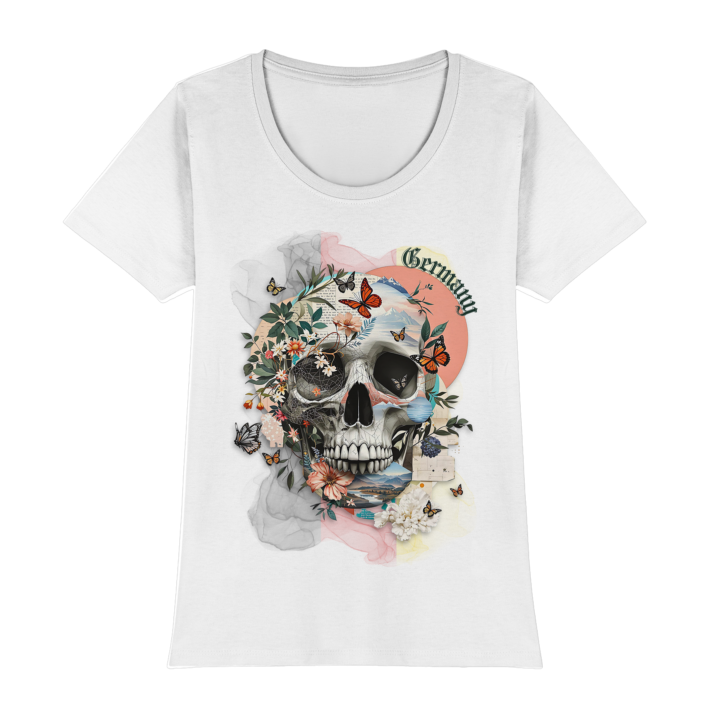 Heimat im Herzen Germany Womens Premium Classic T-Shirt