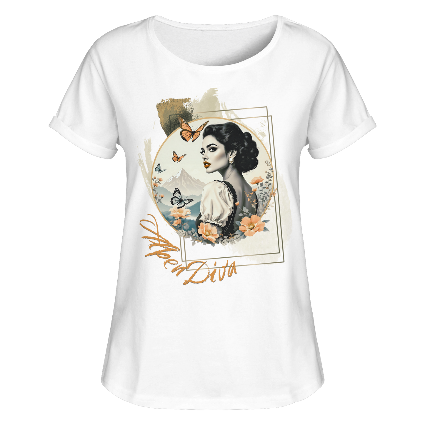 Vintage Alpen Retro-T-Shirt