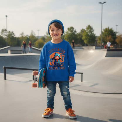 Kinder Sweater Little Legend – cooler Pullover für Jungen und Mädchen in Schule und Freizeit