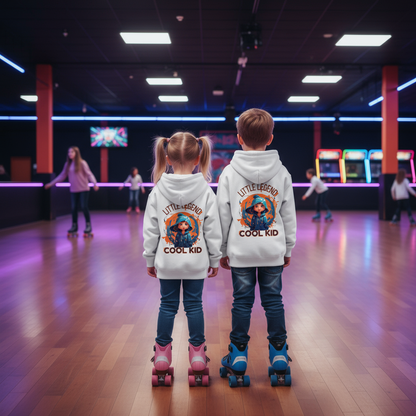 Kinder Hoodie Little Legend – cooler Kapuzenpullover für Jungen und Mädchen in Schule und Freizeit