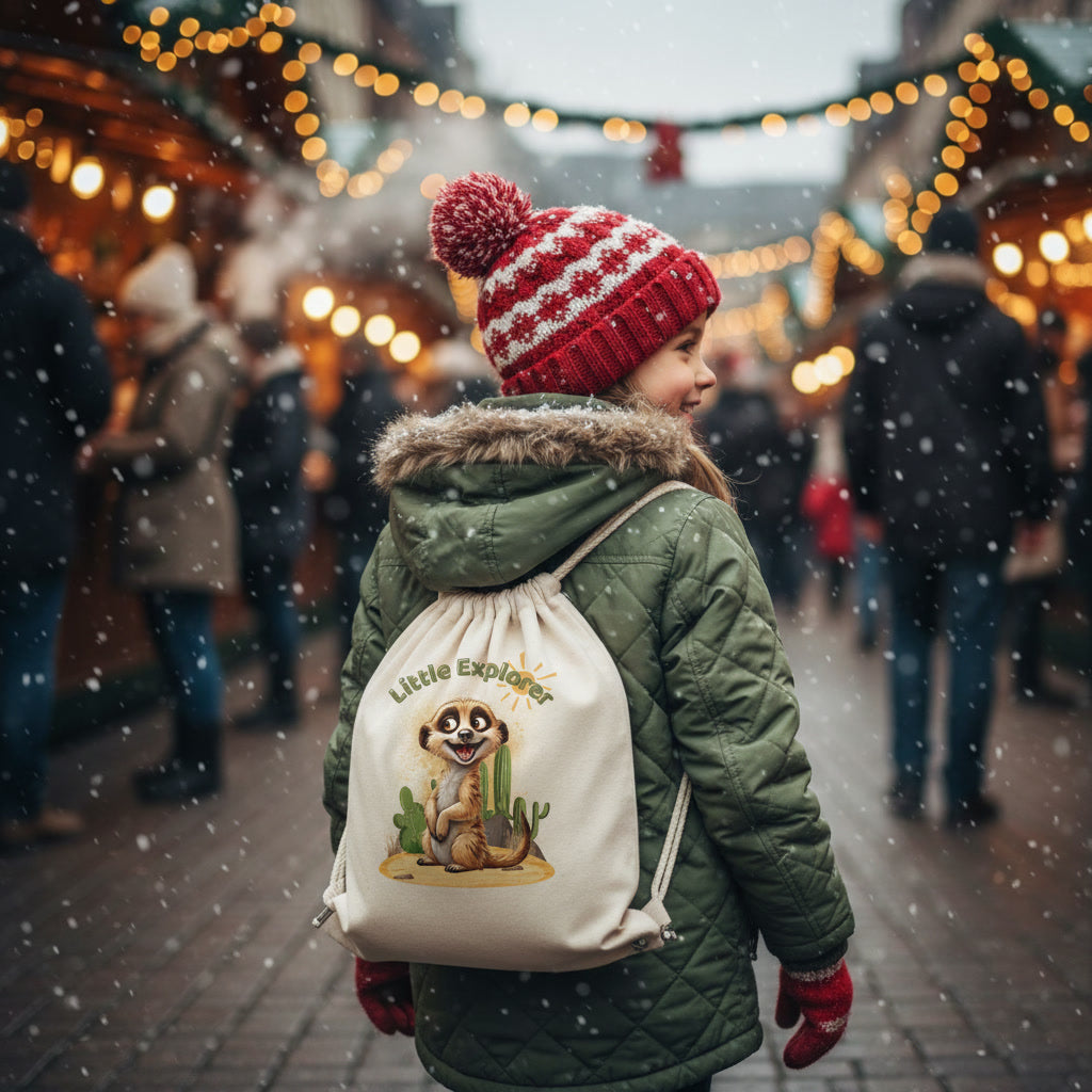 Little Explorer Meerkat Gym-Bag
