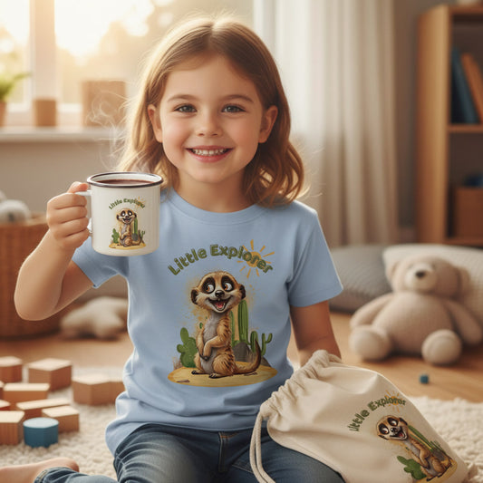 Little Explorer Emaille-Tasse