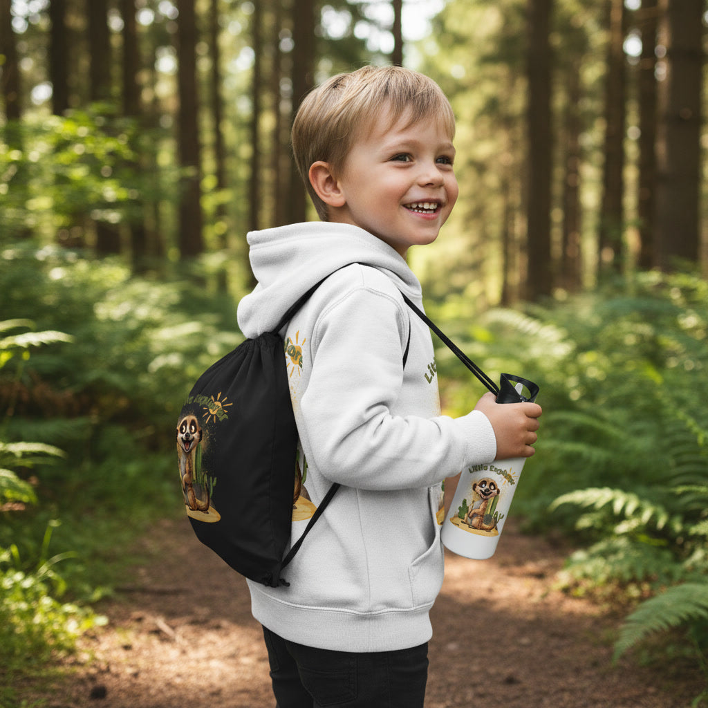 Little Explorer Kinder-Trinkflasche Edelstahl
