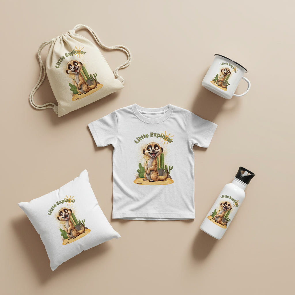 Little Explorer Kinder-Trinkflasche Edelstahl